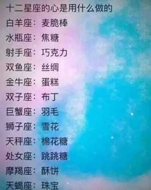 十二星座哪个最好看(十二星座哪个最好看的图片)