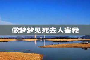 梦见有人害我,最后都逢凶化吉了 梦见有人害我没成功