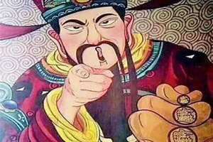 拜财神图片动漫 双手合十拜财神图片