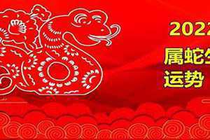 属蛇2022年的运势和财运(属蛇2022年的运势)