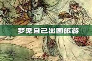 梦见自己出国旅游了寓意什么 梦见自己出国旅游遇到了战乱