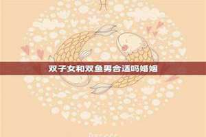 双子女和双鱼男座配对指数(双子女和双鱼男)