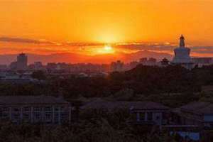 北京日出日落时间表2024年(北京日出日落时间)