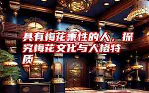 具有梅花秉性的人物及其简单事例