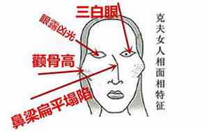 克夫面相女人图片