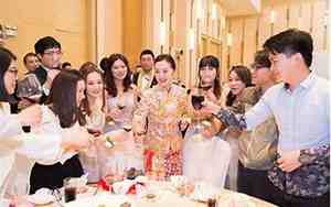 婚庆上新郎敬酒词大全
