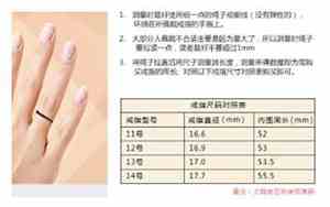 11号戒指内径多少厘米长宽多少厘米正常图片