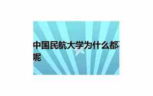 别来中国民航大学的人