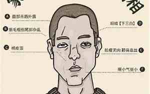 出轨家暴男面相特征分析