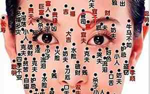 女人脸上痣很多